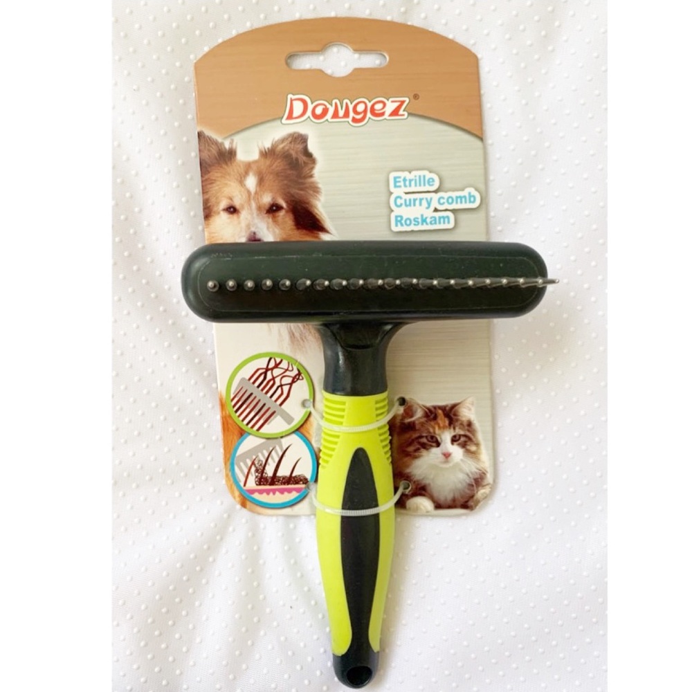 NEW Curry Pet Dog Cat Grooming Brush